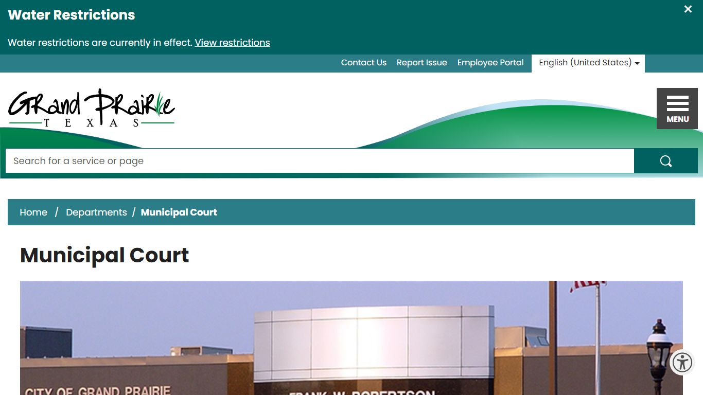 Municipal Court | City of Grand Prairie - gptx